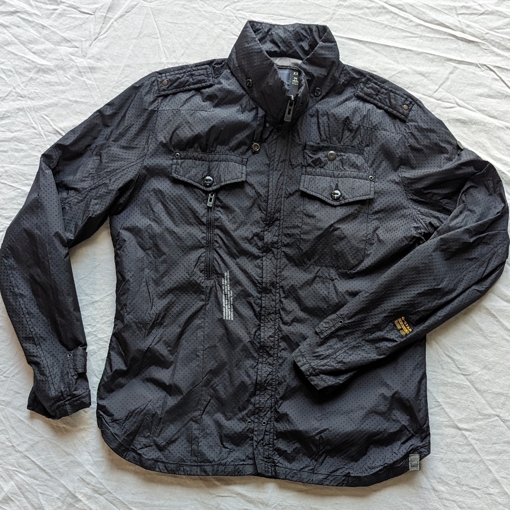 G-Star Grind Perfor Jacket L/S Black Size XXL